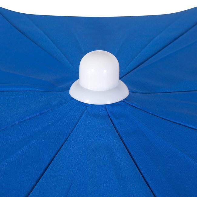 Umbrela de plaja pliabila, Sersimo BU003, 240cm, albastru