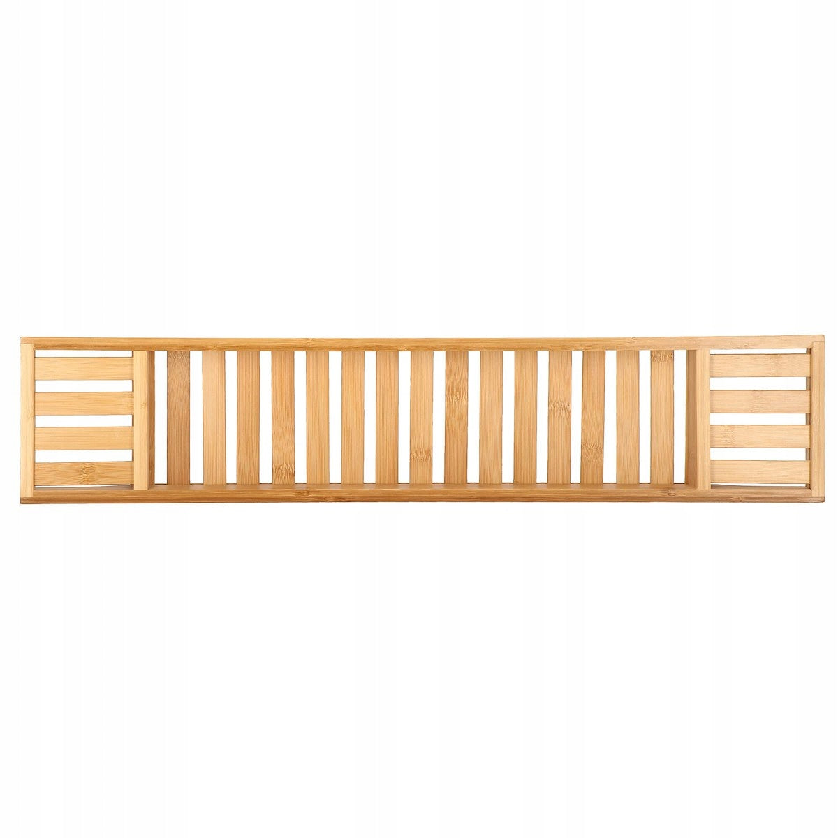 Raft cu tava pentru cada din bambus natural Sersimo 1022, fixa, 70x15cm