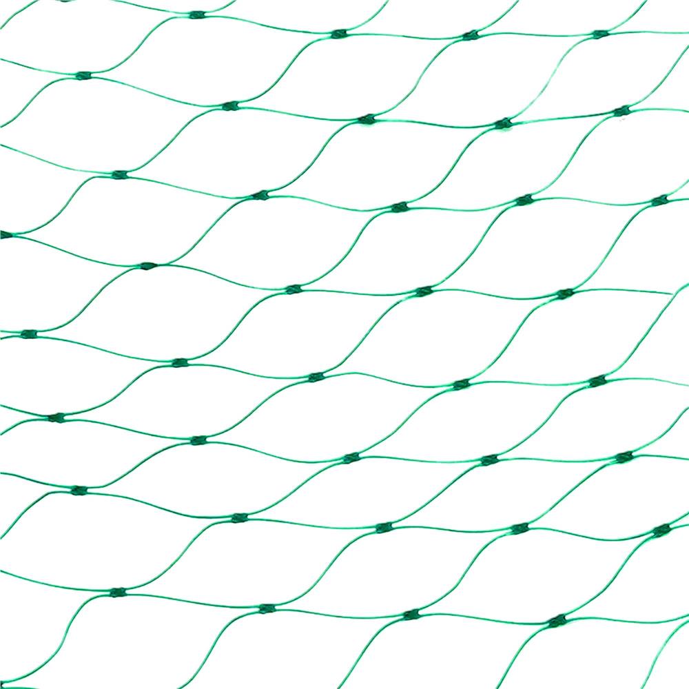 Plasa anti pasari 8x20m din polietilena, cu pini de fixare, verde
