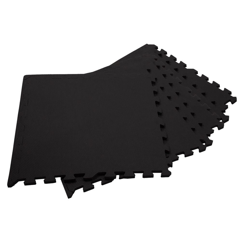 Set covoras de protectie saltea de antrenament, tip puzzle, 6 piese de 60x60cm, 12mm