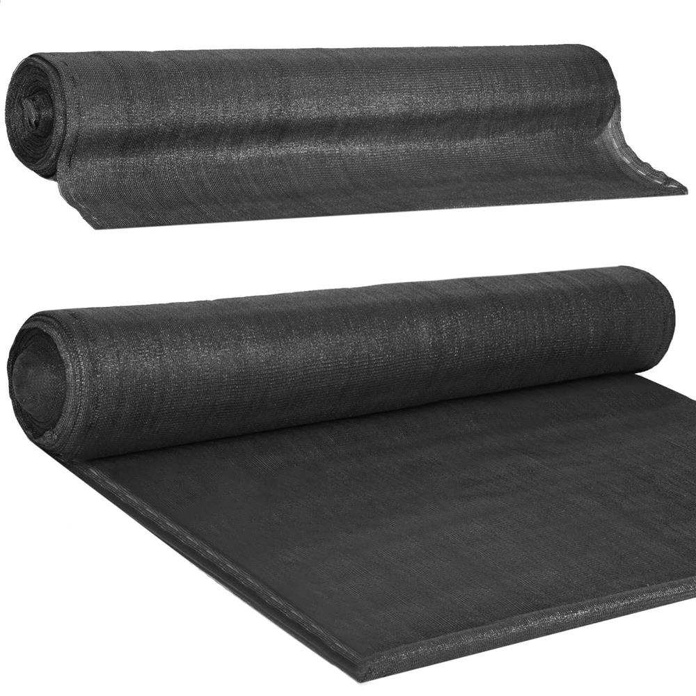 Plasa umbrire si intimitate pentru gard, 1.5m latime, 10m lungime, 185g densitate, gri