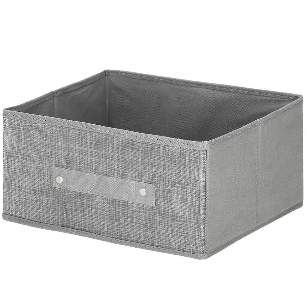 Organizator dulap tip lada cu 3 sertare, Sersimo, gri