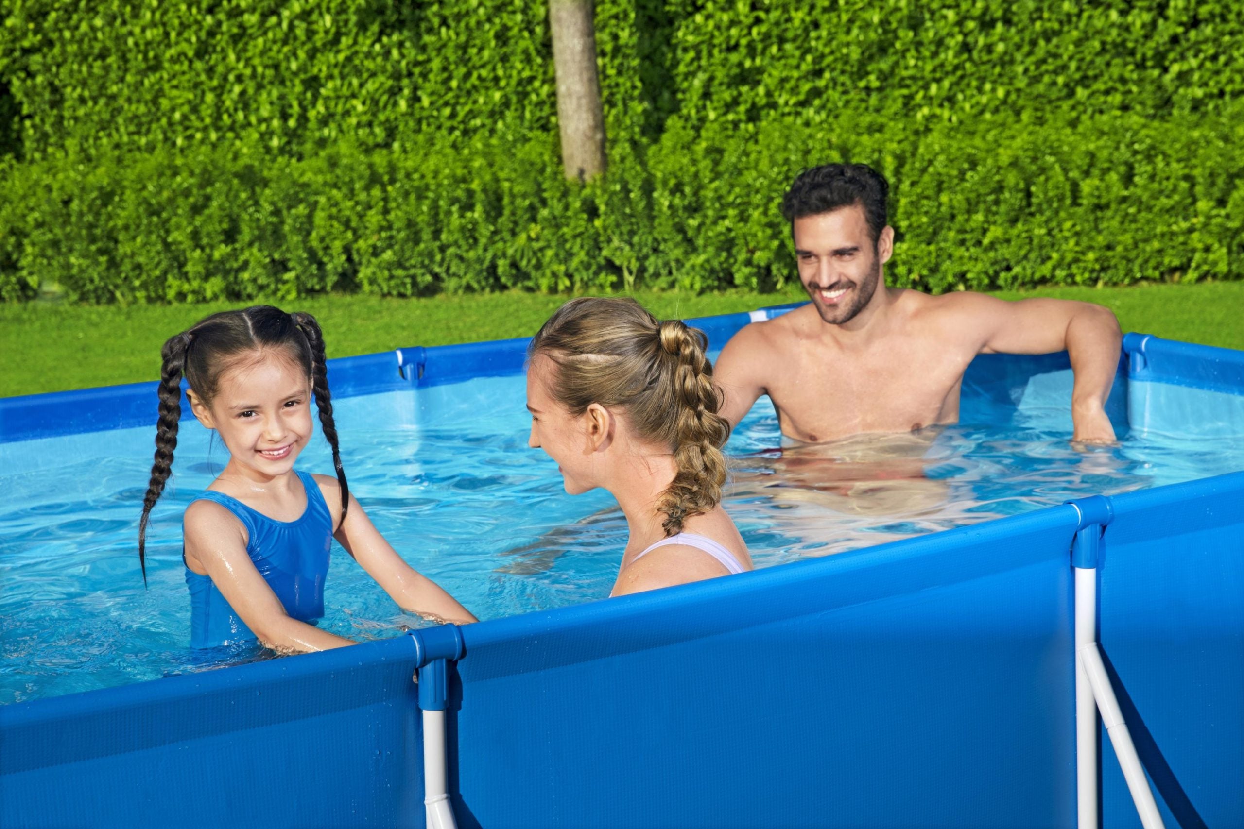 Piscina cadru metalic Bestway, 259x170x61 cm, 2.300 litri