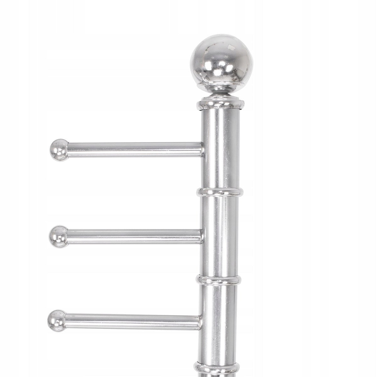 Suport cuier Sersimo pentru prosoape sau haine cu 6 brate, inaltime 176cm, cromat