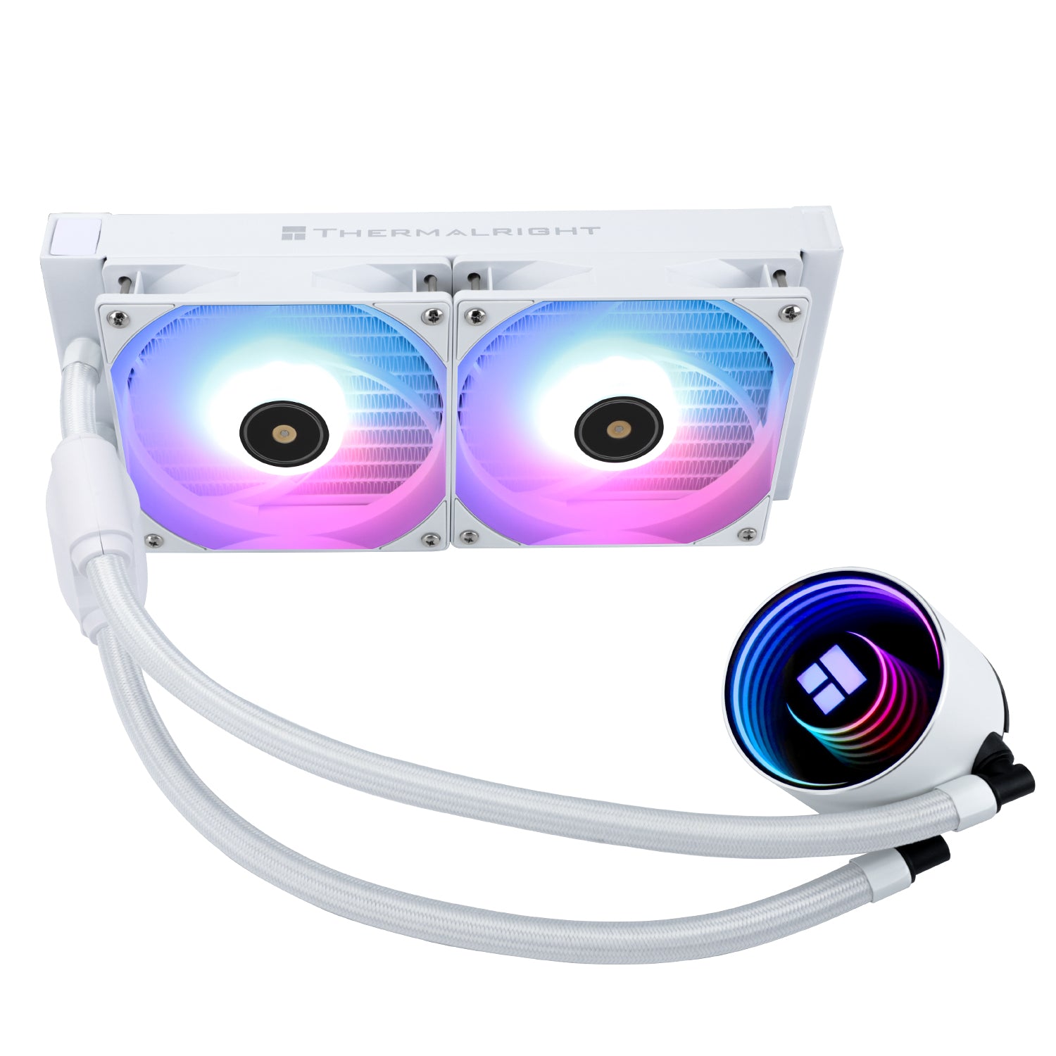 COOLER Thermalright "Frozen Notte 240 Argb V2", skt. Intel si AMD, racire cu lichid, 2 x 120mm, 2000 RPM, ARGB adresabil, alb "Frozen Notte 240 White Argb V2"