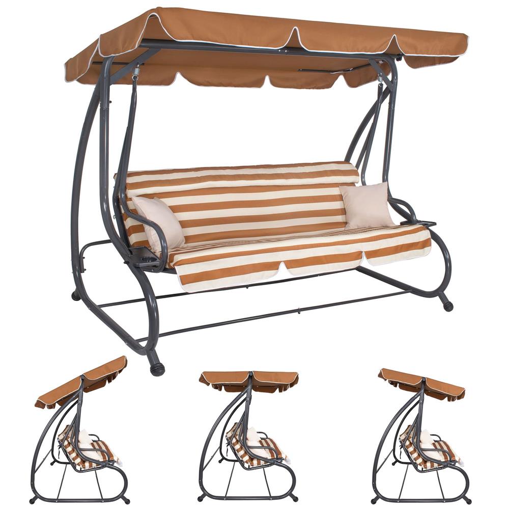 Balansoar leagan pat 4 persoane Sersimo Rimini, sarcina 300kg