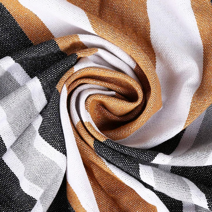 Hamac dublu pentru doua persoane, 200x150cm, 160kg, gri si maro