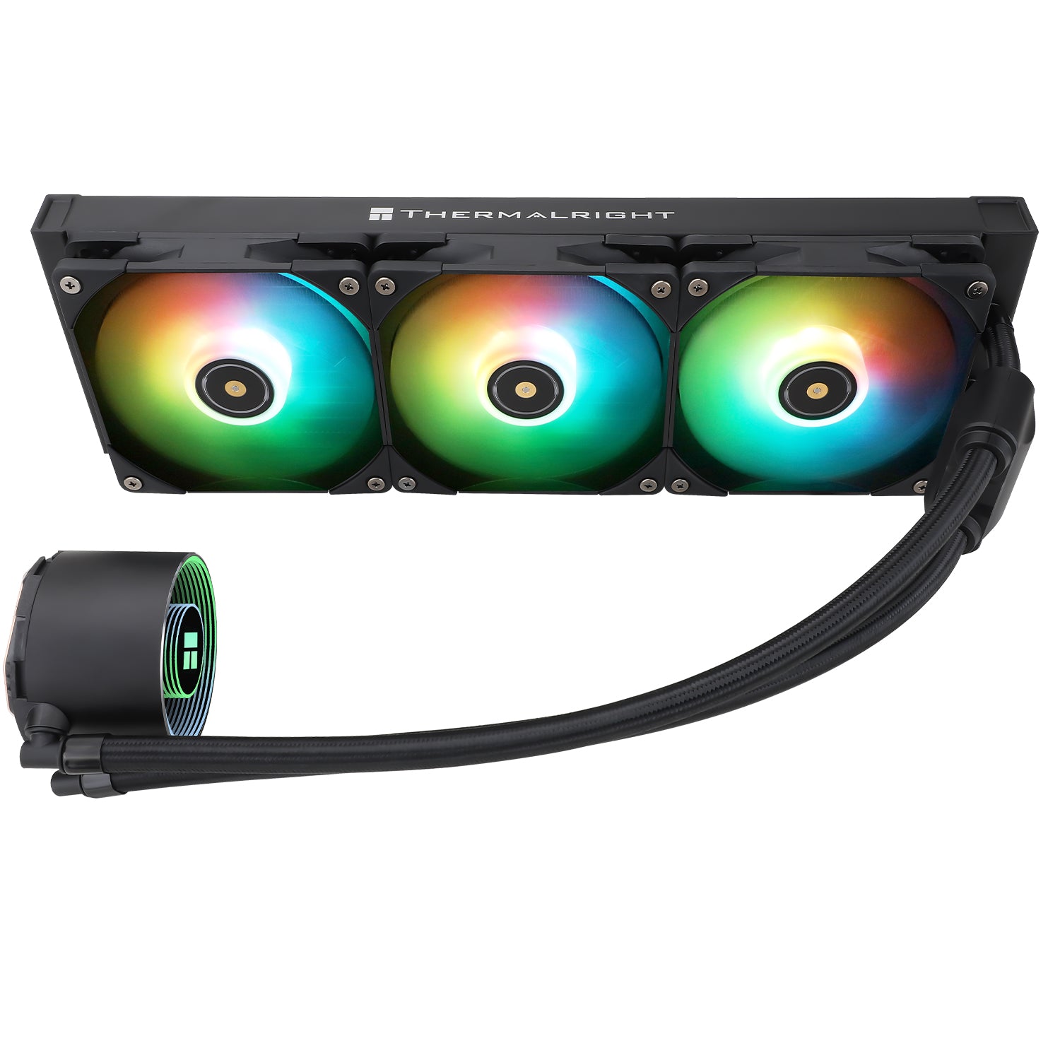 COOLER Thermalright "Frozen Magic 360 Digital Argb", skt. Intel si AMD, racire cu lichid, 3 x 120mm TL-M12Q, 2000 RPM, ARGB adresabil, alb "Frozen Magic 360 Digital Argb White V2"