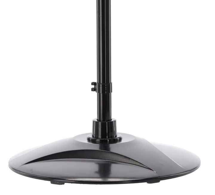 Incalzitor stativ cu infrarosu, 2000 W, 3 trepte de incalizire, reglabil pe inaltime, negru