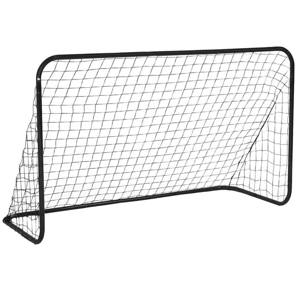 Set 2 porti de fotbal metalice, 122x183cm, profil 25mm, cu elemente de fixare - 8