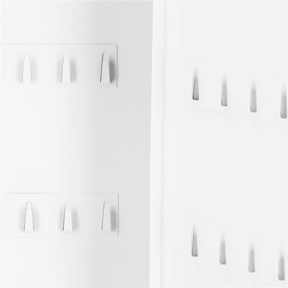 Cutie metalica din otel pentru 80 chei, echipata, 45x38x8cm, alba