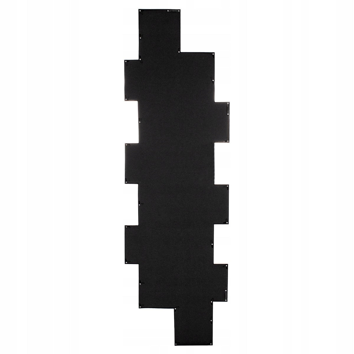 Rama foto de perete, colaj de 14 fotografii, 36x118cm, negru