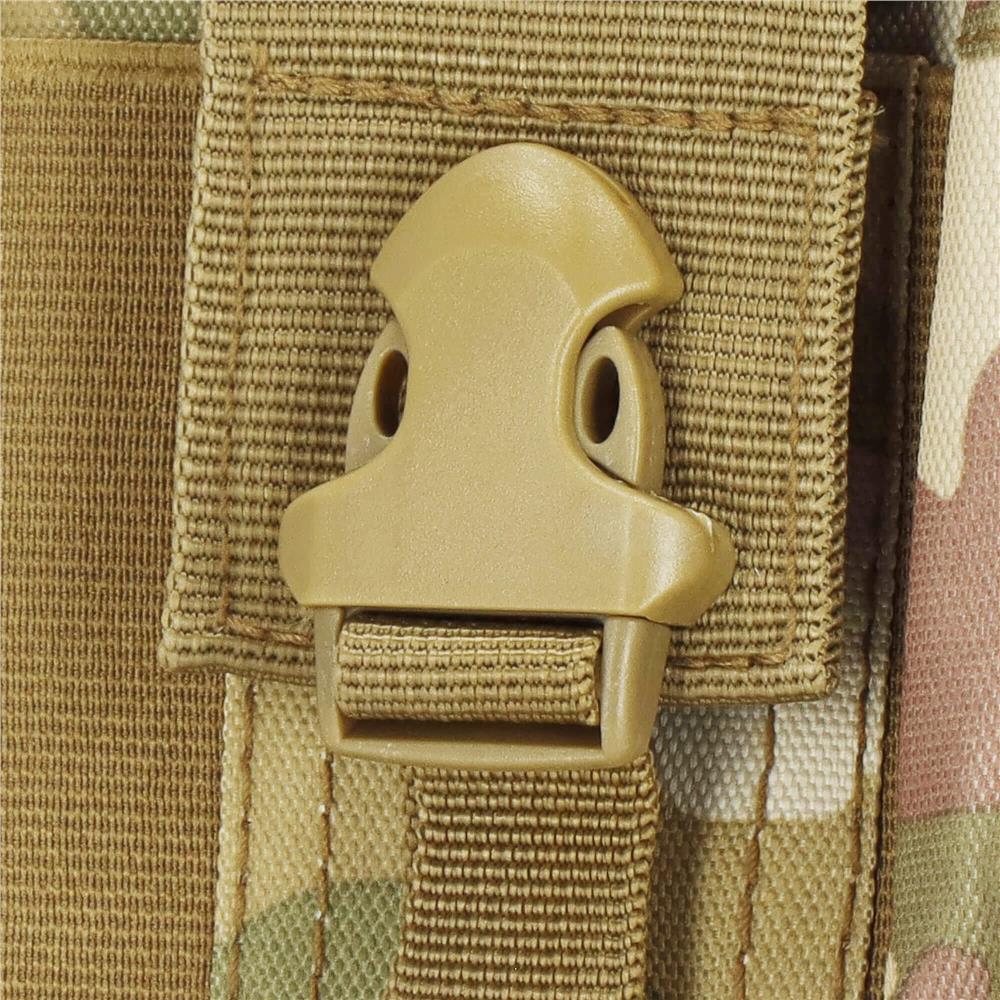 Borseta sport de brau, impermeabila, cu prindere la curea, 18x12x5cm, verde camuflaj