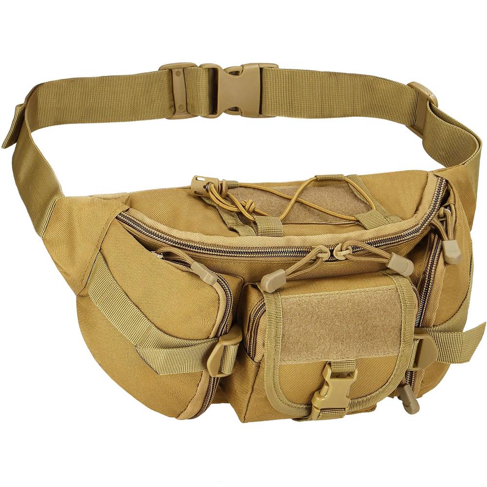 Borseta incapatoare pentru umar sau brau, impermeabila, unisex, 37x19cm, verde