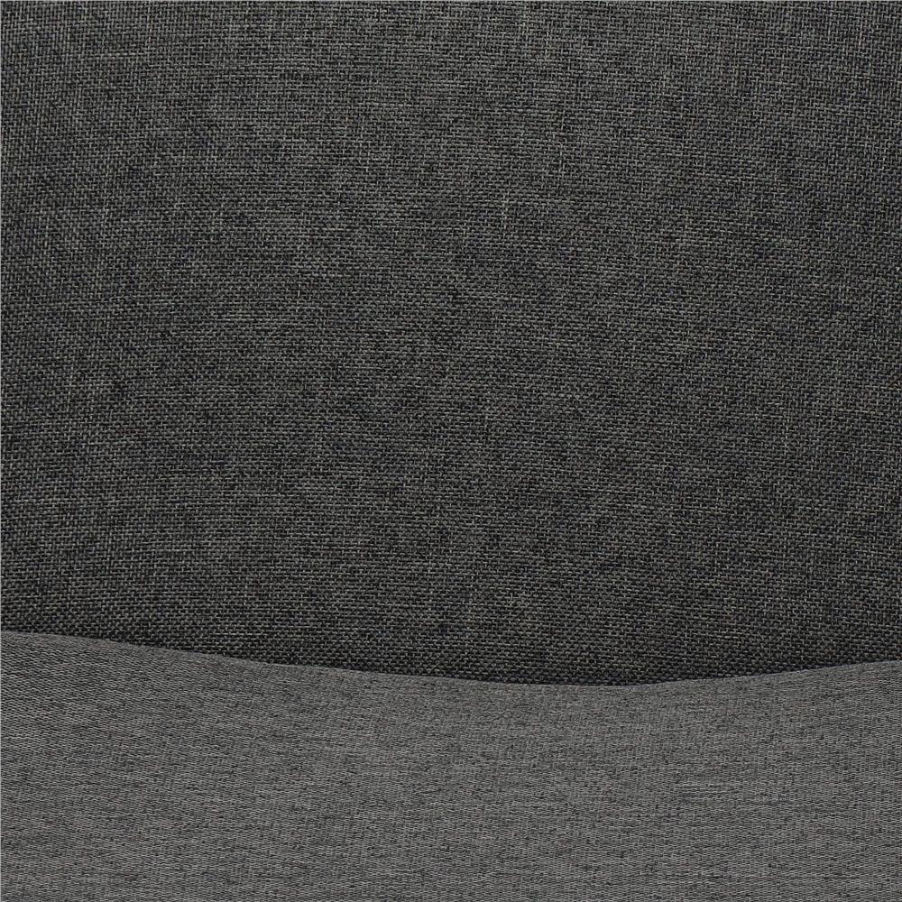 Set 4 scaune dining Verdhe pentru bucatarie tapitat cu material din in, 44x80cm, gri