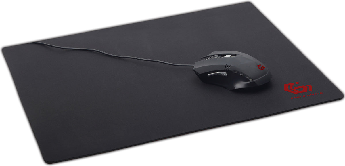 MousePAD Gembird - gaming, textil, 250 x 200 x 3 mm, negru, 