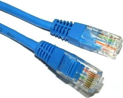 PATCH CORD UTP SPACER Cat5e, cupru-aluminiu, 0.5 m, albastru, AWG26, "SP-PT-CAT5-0.5M-BL"