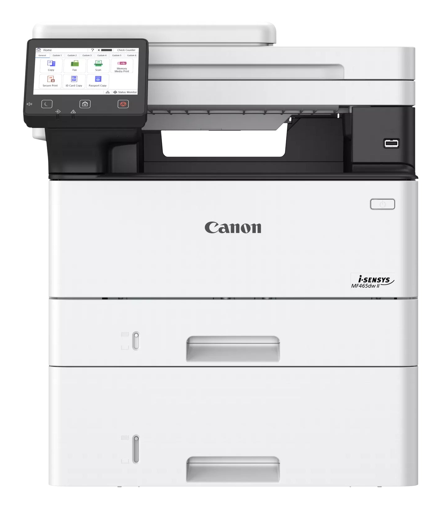 Multifunctional laser Mono Canon MF465DW II, A4, Functii: Impr.|Scan.|Cop.|Fax, Viteza de Printare Monocrom: 40 ppm, Conectiv:USB|Ret|WiFi, Duplex:Da, ADF:DADF "7188C007AA"