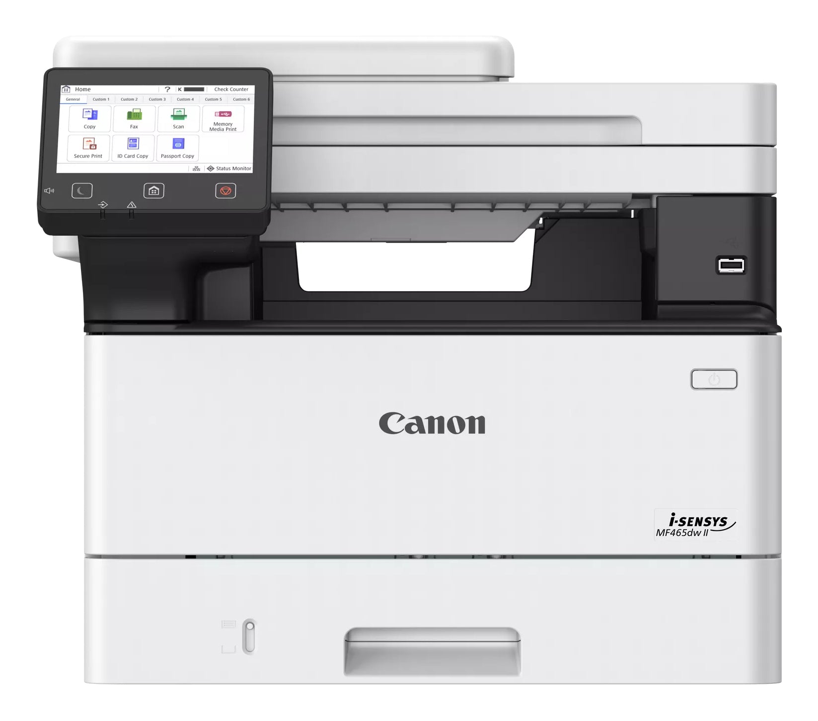 Multifunctional laser Mono Canon MF465DW II, A4, Functii: Impr.|Scan.|Cop.|Fax, Viteza de Printare Monocrom: 40 ppm, Conectiv:USB|Ret|WiFi, Duplex:Da, ADF:DADF "7188C007AA"