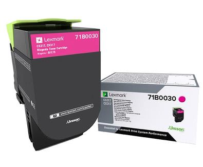 Toner Original Lexmark Magenta, 71B0030, pentru CX317|CS317|CX417|CS417|CS517|CX517, 2.3K, 