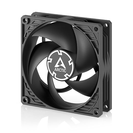 Ventilator Arctic "P9 Silent", 92mm, 1900 RPM, FDB, 24 cfm, 4pin, negru, "ACFAN00297A" - 4895213704977