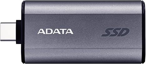 SSD EXTERN ADATA, USB Type-C, 500 GB, scriere 1050 MB/s / citire1000 MB/s, metalic "SC750-500G-CCBK"