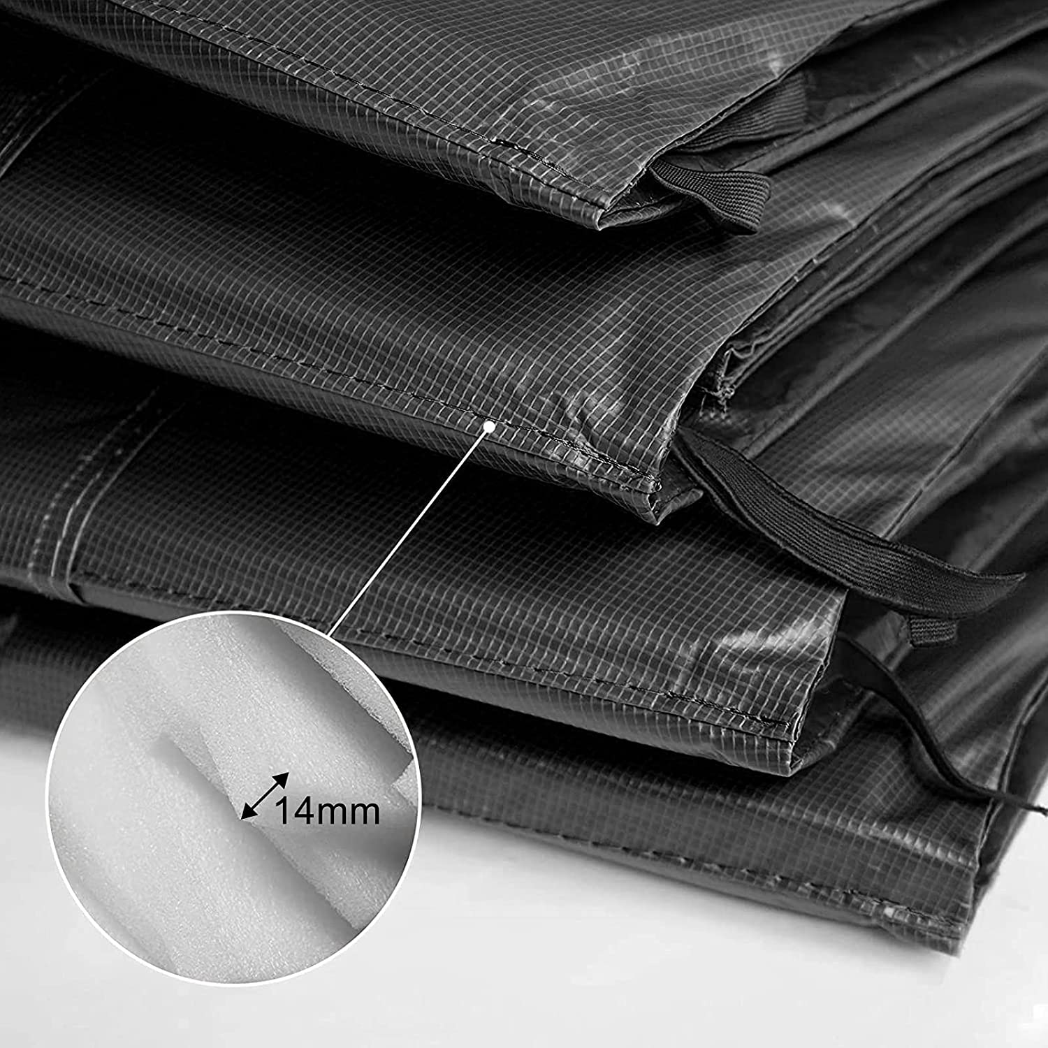 Protectie arcuri pentru trambulina cu diametrul de 366 cm, Negru