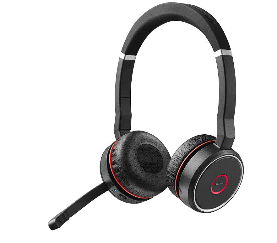 Jabra EVOLVE 75 STEREO MS/INCL Jabra LINK 370 POUCH STAND IN, 