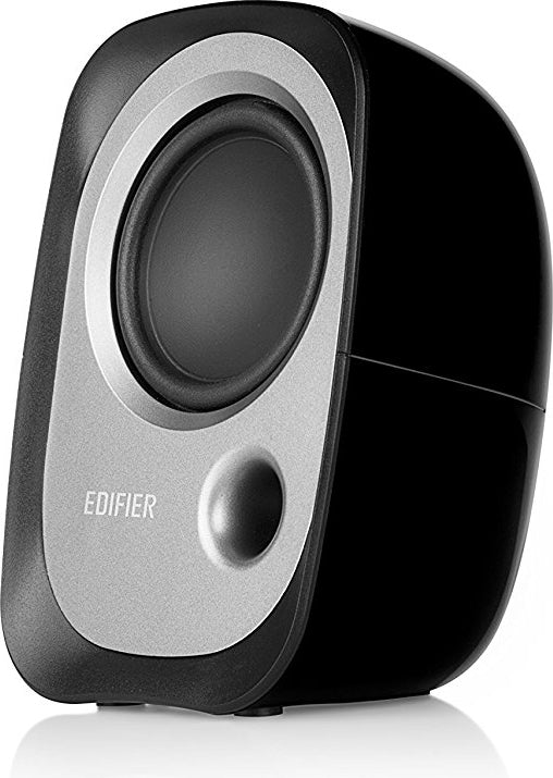 BOXE EDIFIER 2.0, RMS: 4W (2 x 2W), bass reflex port, USB power, black, "R12U"