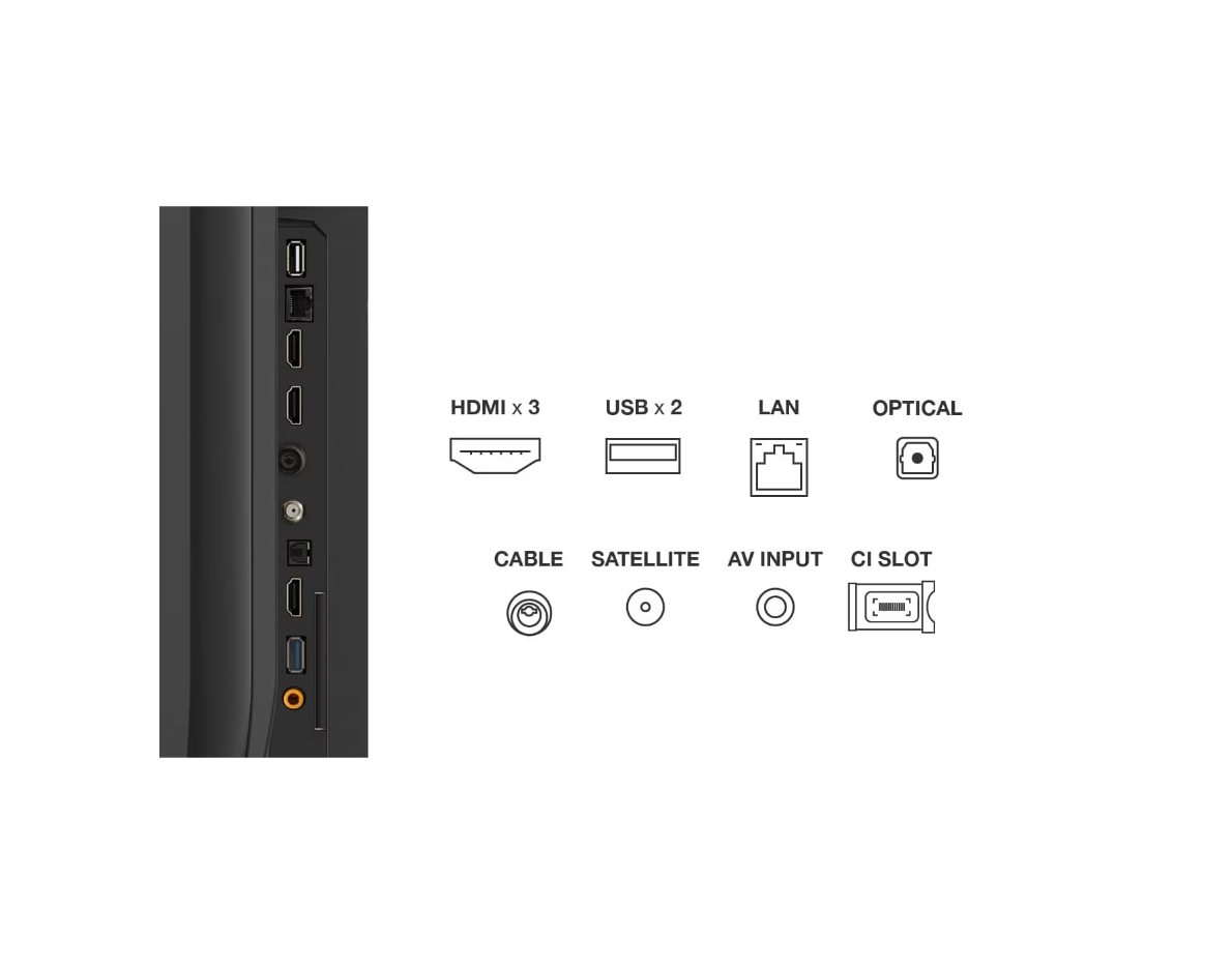 Qled TV 4K 75(190cm) TCL 75T7B (Model "75T7B"