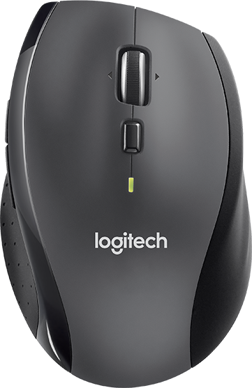 MOUSE LOGITECH, "M705 Marathon", PC sau NB, wireless, 2.4GHz, optic, 1000 dpi, butoane/scroll 6/1, Unifying Receiver, negru, "910-001949"