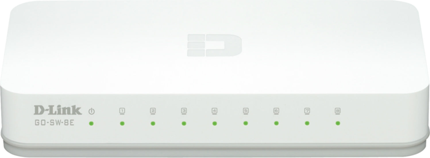 SWITCH D-LINK 8 porturi 10/100Mbps, carcasa plastic, "GO-SW-8E"