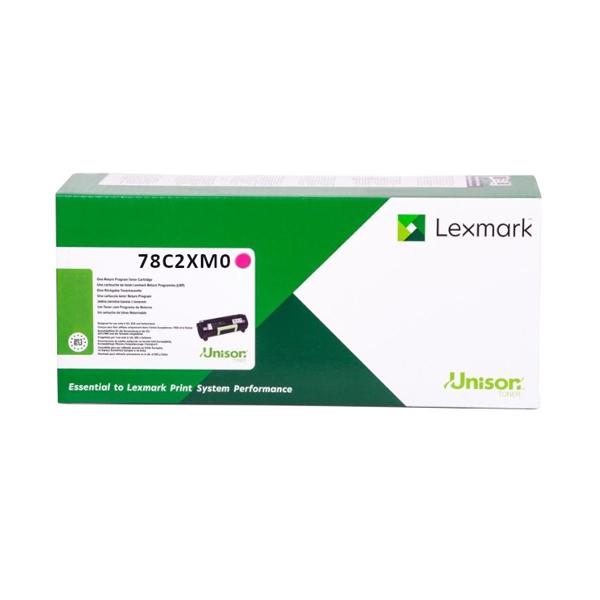 Toner Original Lexmark Magenta, 78C2XM0, pentru CS421|CS521|CS622|CX421|CX522|CX622|CX625|CX625, 5K, "78C2XM0"
