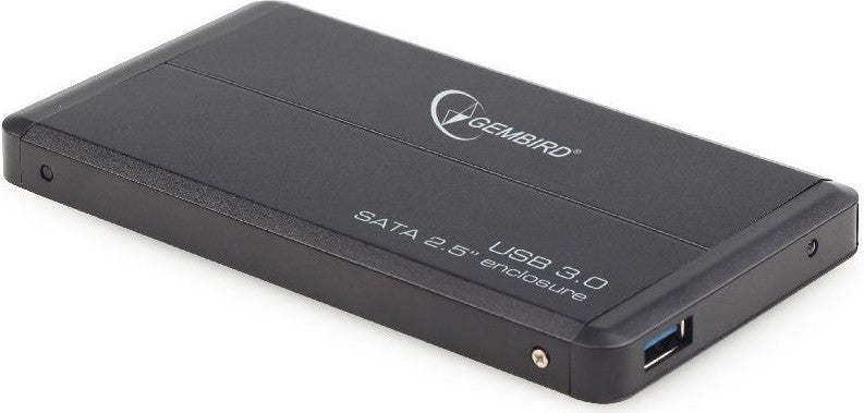 RACK extern GEMBIRD, pt HDD/SSD, 2.5 inch, S-ATA, interfata PC USB 3.0, aluminiu, negru, "EE2-U3S-2"