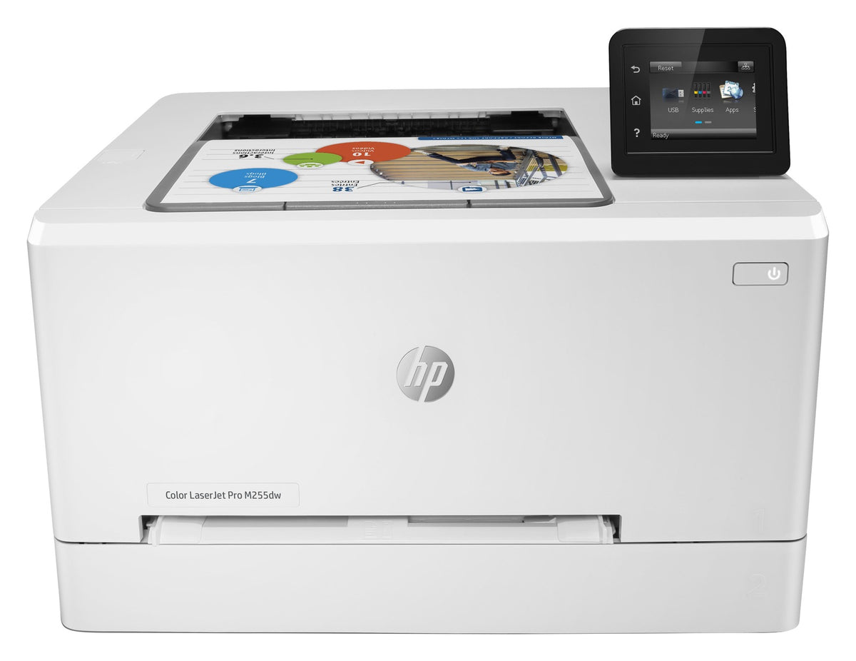 Imprimanta Laser Color HP M255DW, A4, Functii: Impr., Viteza de Printare Monocrom: 21ppm, Viteza de printare color: 21ppm, Conectivitate:USB|Ret|WiFi, Duplex:Da, ADF:Nu 