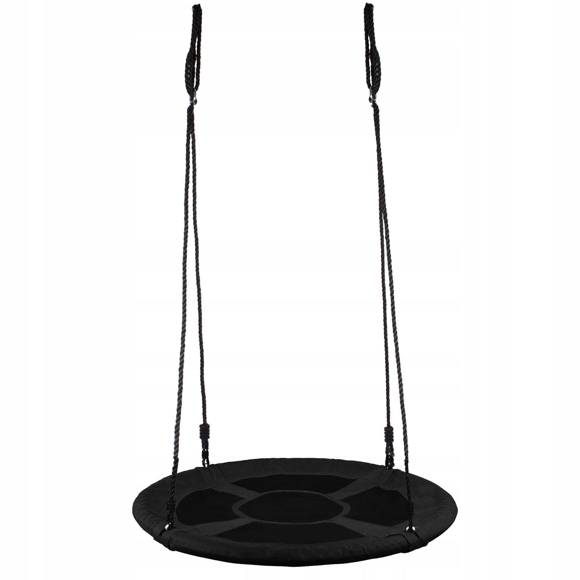 Leagan tip cuib Sersimo NS17, diametru 120cm, inaltime reglabila, pentru exterior, sarcina 180 kg, Negru