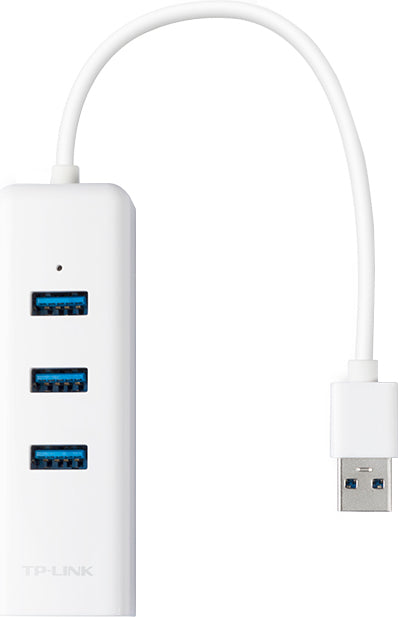 ADAPTOR RETEA TP-LINK , extern, USB 3.0, port RJ-45 | USB 3.0 x 3, 1000 Mbps Gigabit LAN, "UE330"