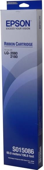 Ribon Original Epson Black, S015086, pentru FX-2170| LQ-2180, 