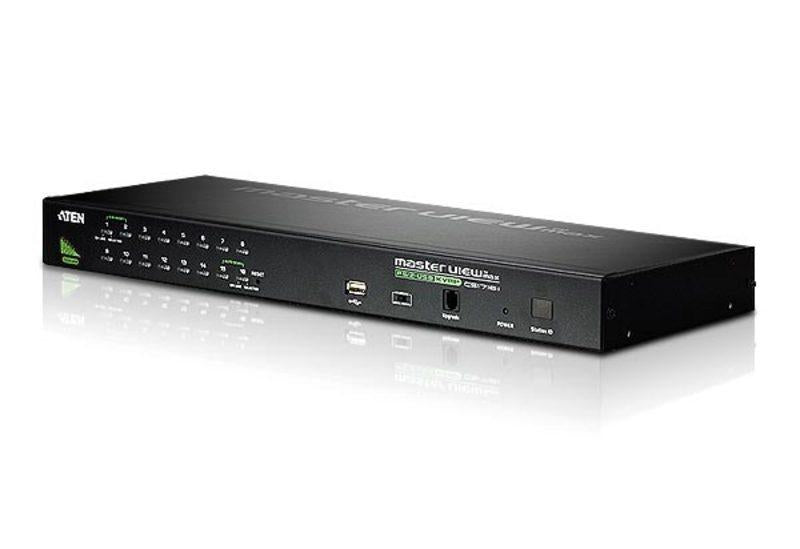 ATEN 16-Port PS/2-USB VGA KVM Switch W/Chain