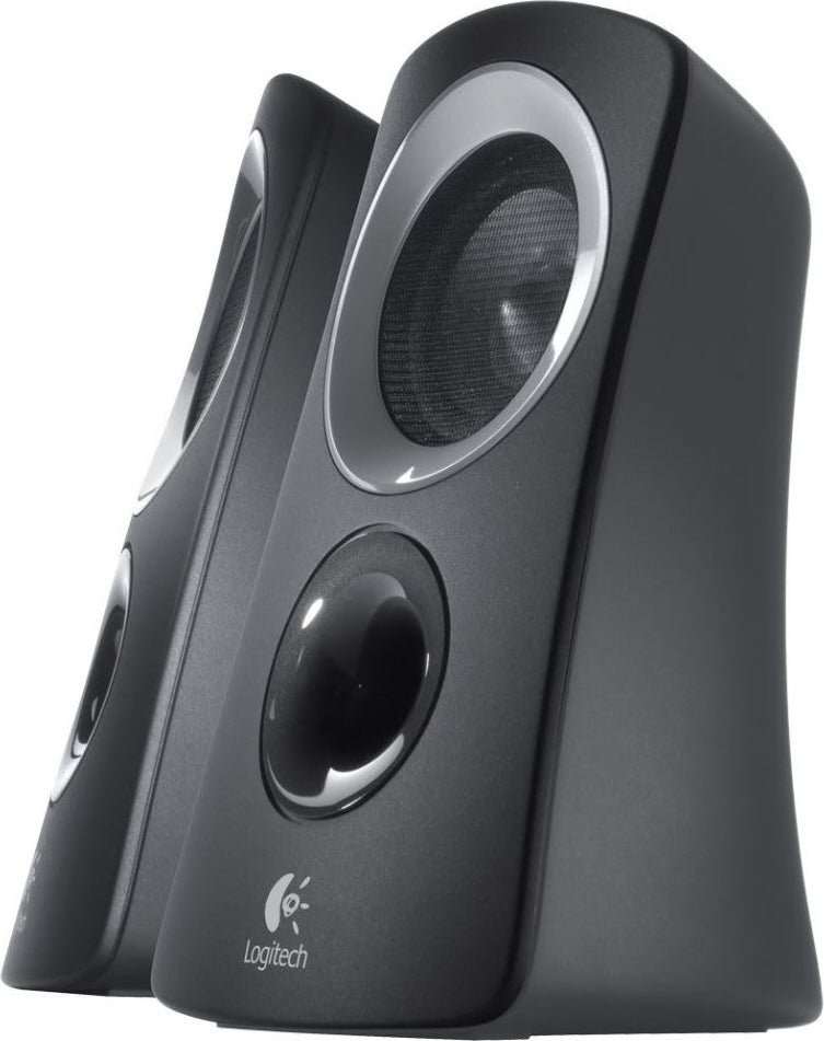 BOXE LOGITECH 2.1, RMS: 25W (2 x 5W, 15W), telecomanda pe fir, black, "Z313" "980-000413"