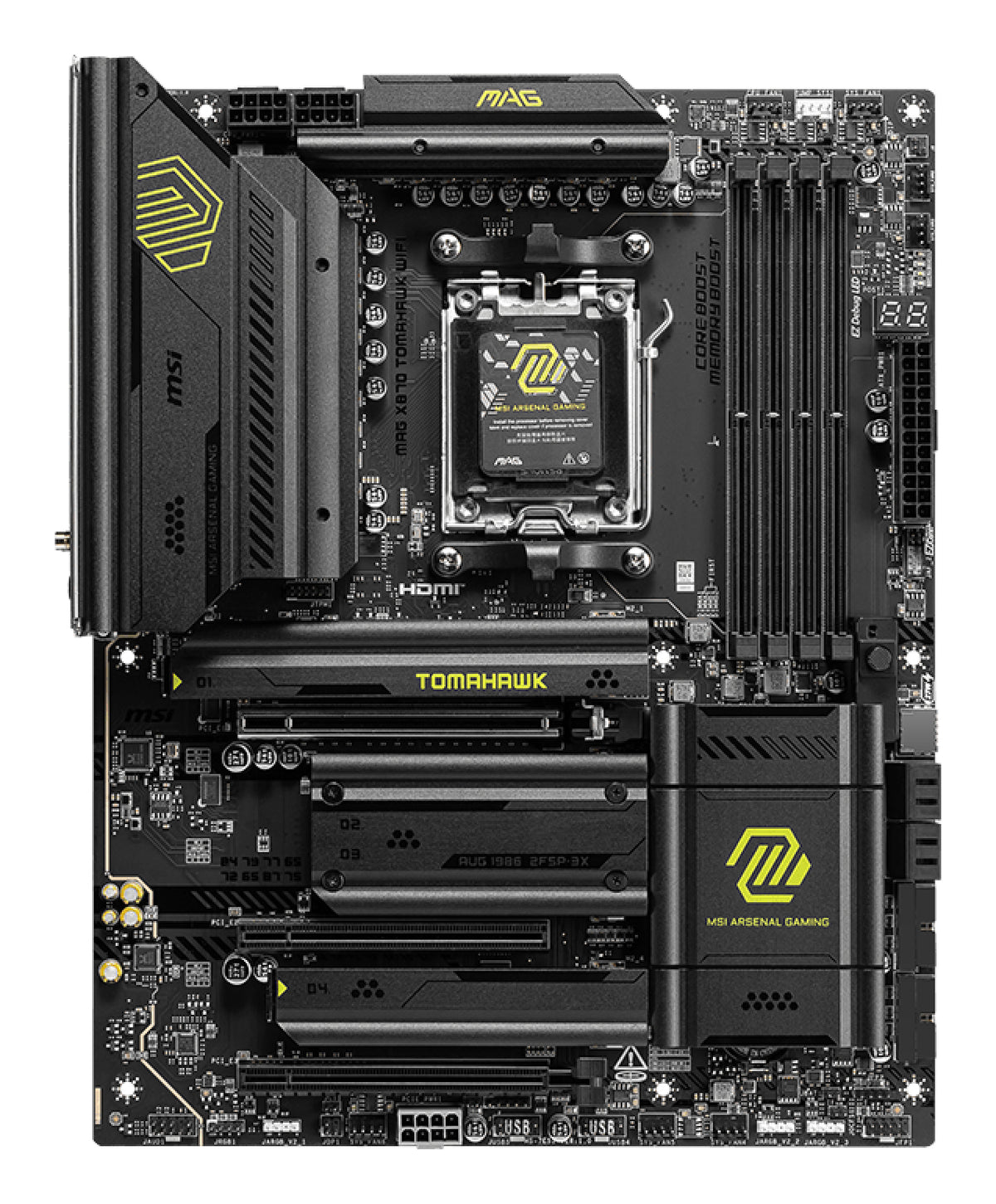 Placa de baza MSI MAG X870 Tomahawk Wifi (X870,AM5,ATX,DDR5) 