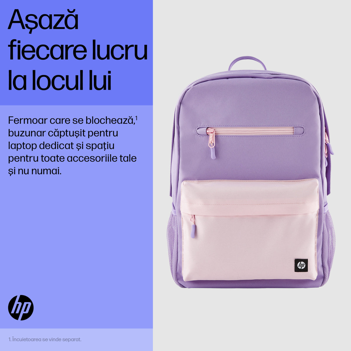 Rucsac notebook HP Campus 7J597AA, 15.6