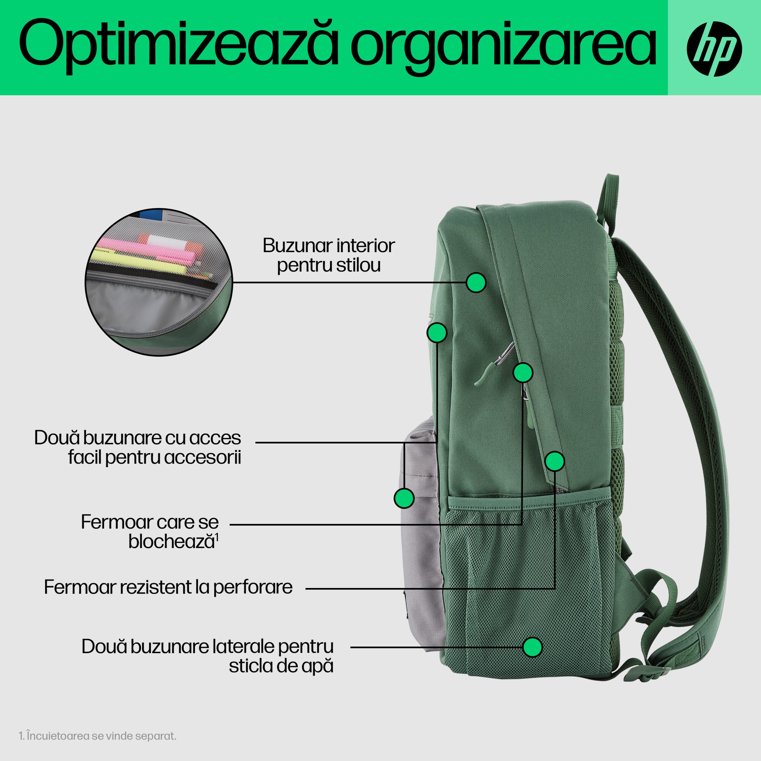 NB BACKPACK CAMPUS 15.6"/7K0E4AA HP "7K0E4AA"