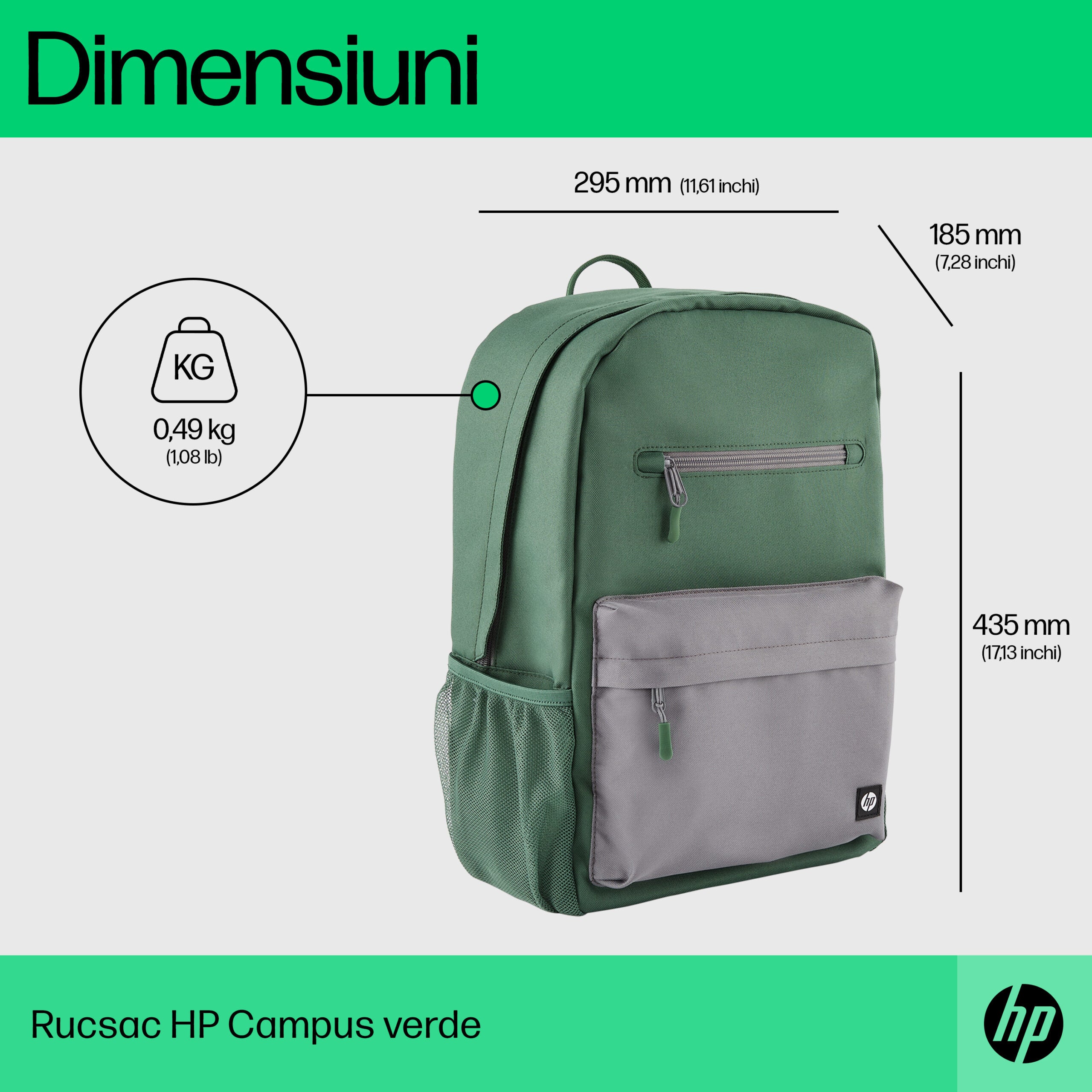 NB BACKPACK CAMPUS 15.6"/7K0E4AA HP "7K0E4AA"
