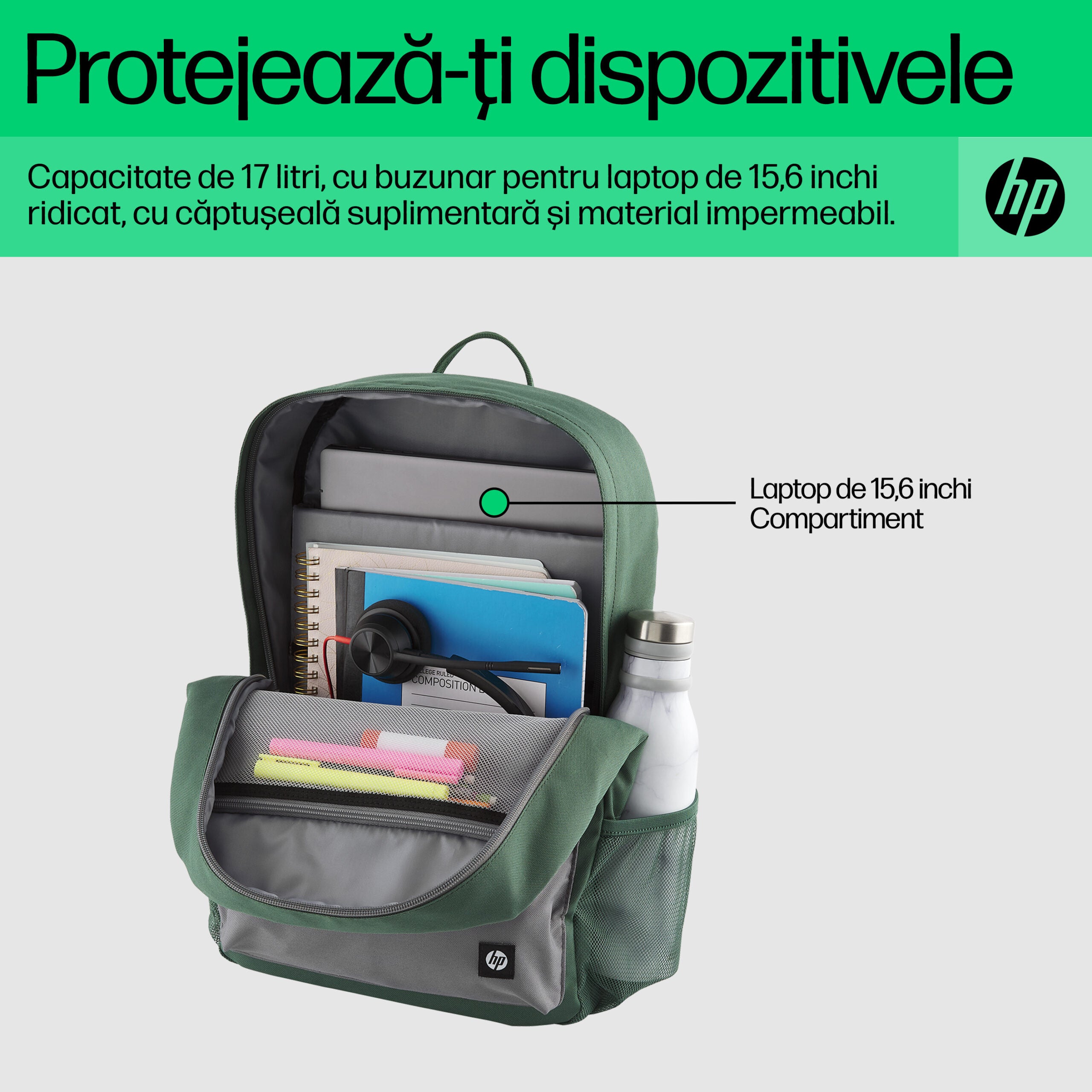NB BACKPACK CAMPUS 15.6"/7K0E4AA HP "7K0E4AA"