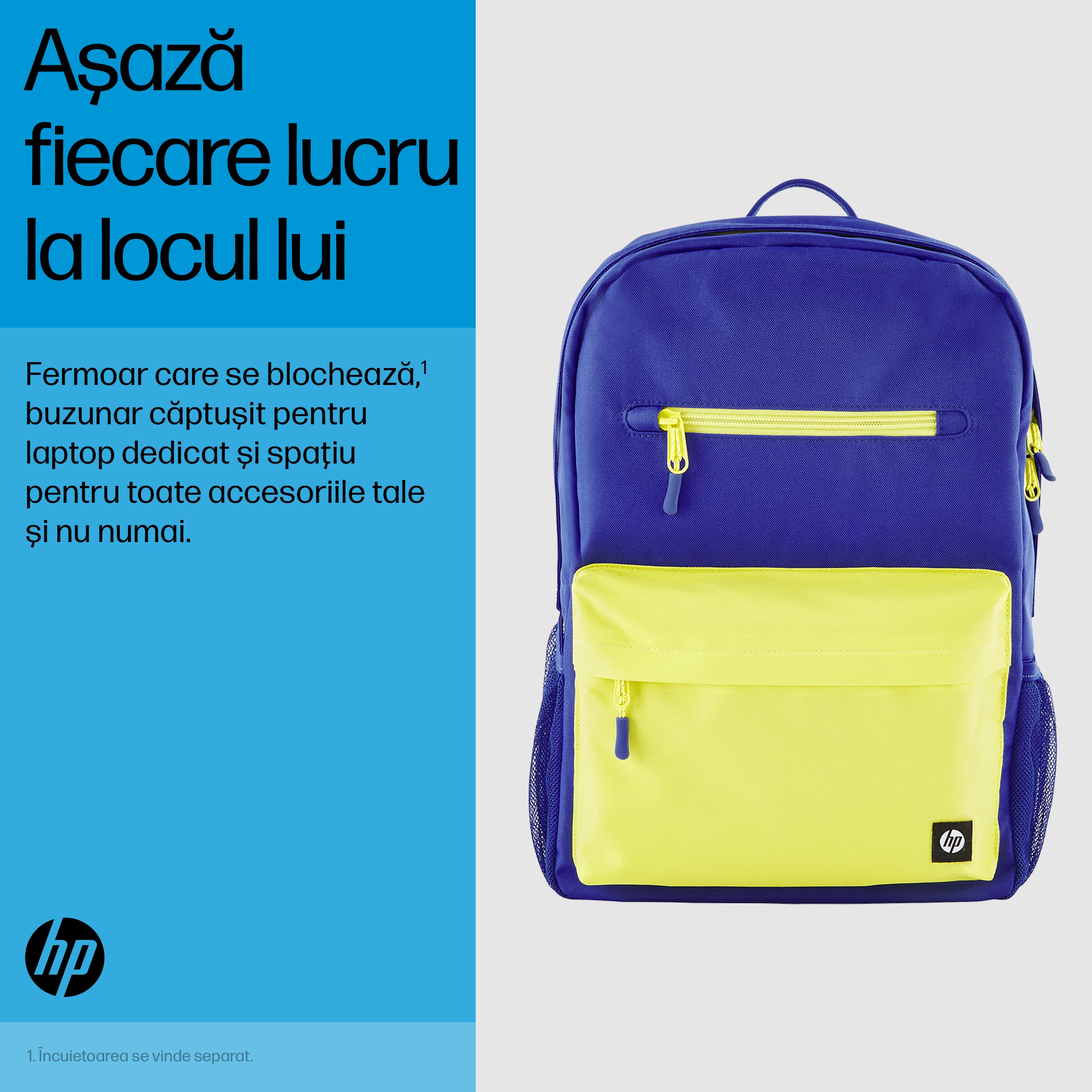 NB BACKPACK CAMPUS/BLUE 7K0E5AA HP "7K0E5AA"