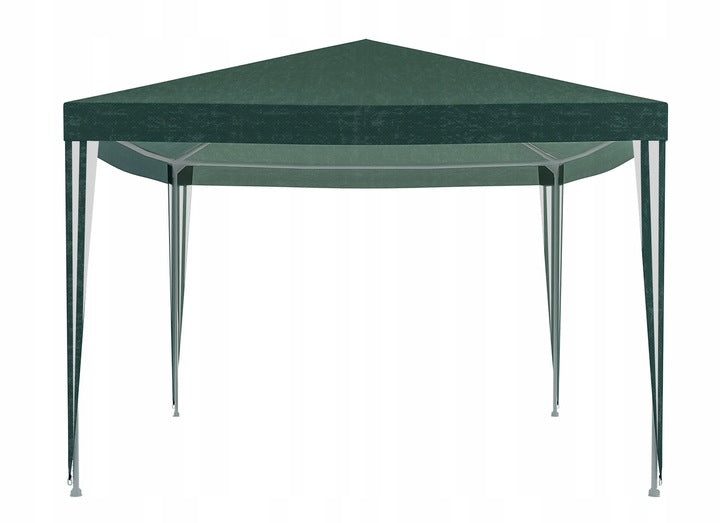 Cort pavilion de gradina, 300x300 cm, impermeabil cu rezistenta UV, verde