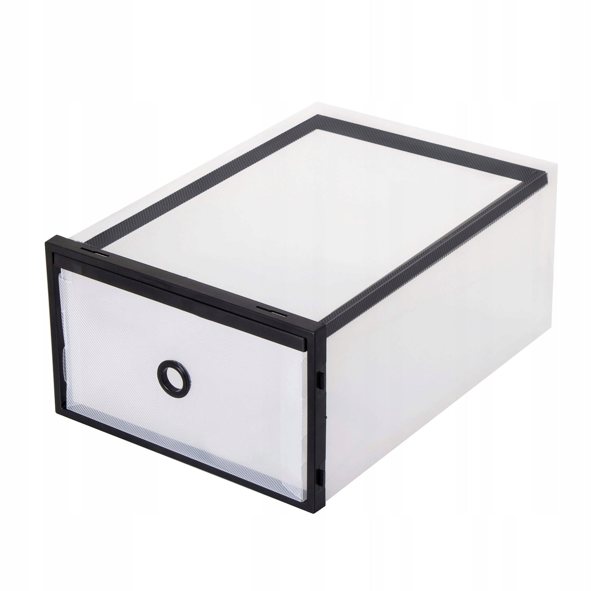 Set 10 cutii organizare pentru pantofi, 33x23x13, transparent