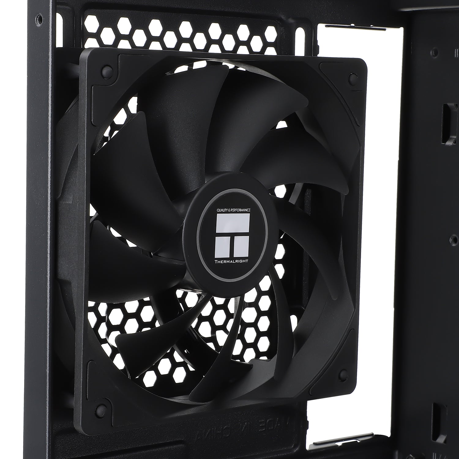 Ventilator Thermalright "TL-C12C Extrem", 120mm, 1850 RPM, Dual Ball Brearing, 82 CFM, fara LED, 4pin PWM, negru, "TL-C12C Extrem"
