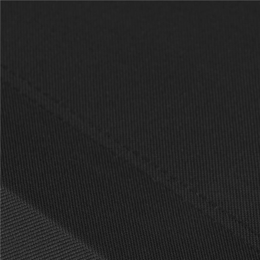 Pat pliant pentru camping, structura metalica, 190x74x42cm, 150kg, negru